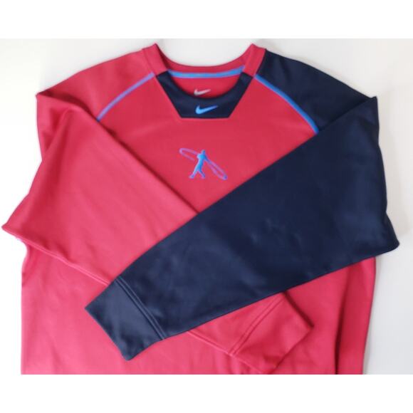 NIKE THERMA-FIT Large Swingman Crew Neck Micro- Fleece Lined L/S Sweatshirt VGUC - Picture 4 of 12